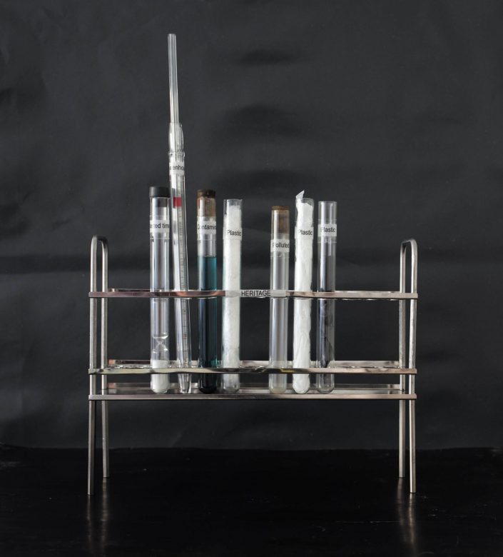 Heritage 2019. test tube rack test glass 38 x 26 x 6.5 cm 2